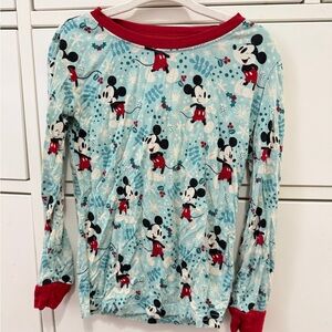 Little Sleepies Disney Mickey Mouse Holiday PJ set